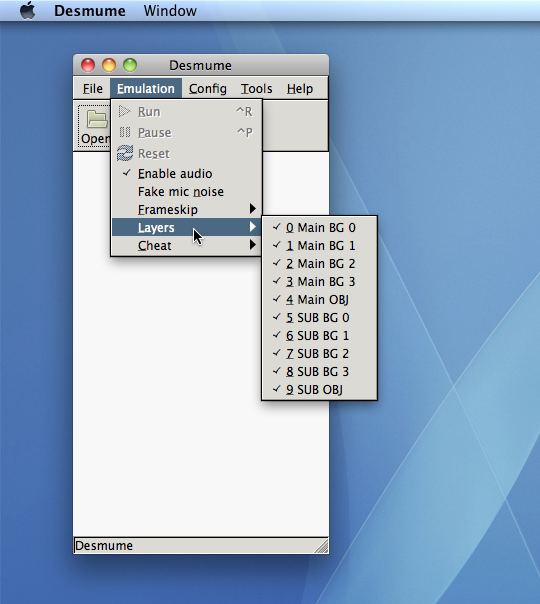 desmume emulator mac download for windows