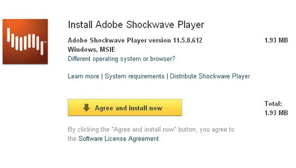 Adobe shockwave player 11.6 download windows 7 64