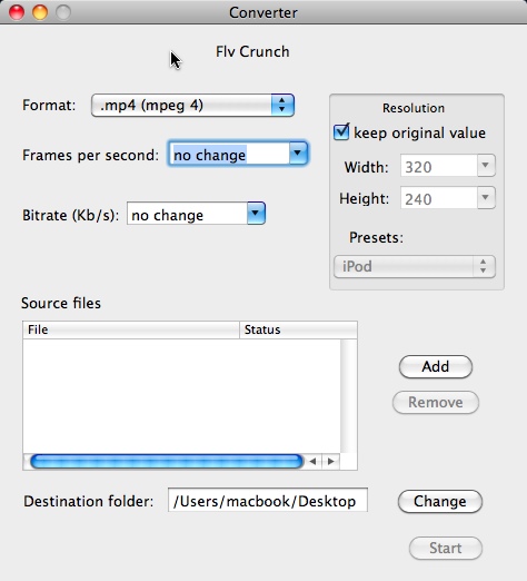 Flv Crunch 1.5.1 Free Download For Mac