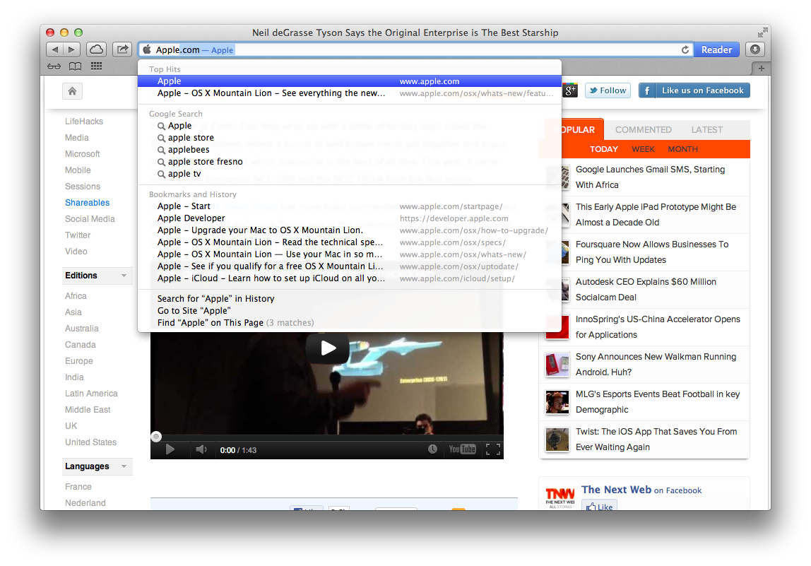 video browser for mac