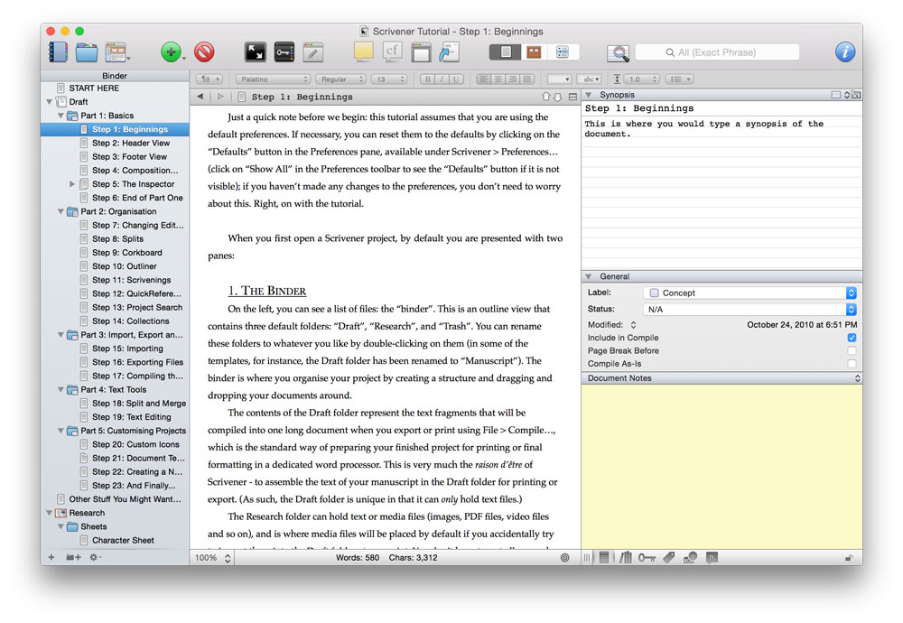 writer 2 reviews screenplay software for mac