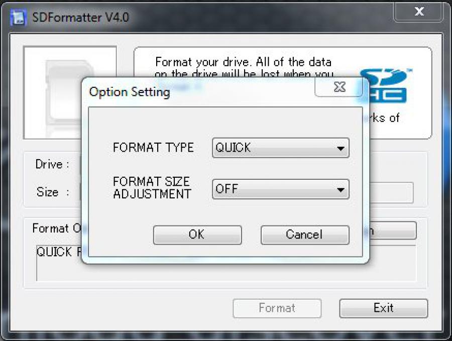 sd formatter 4.0 for sd/sdhc/sdxc