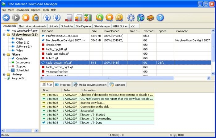 free internet manager updated version