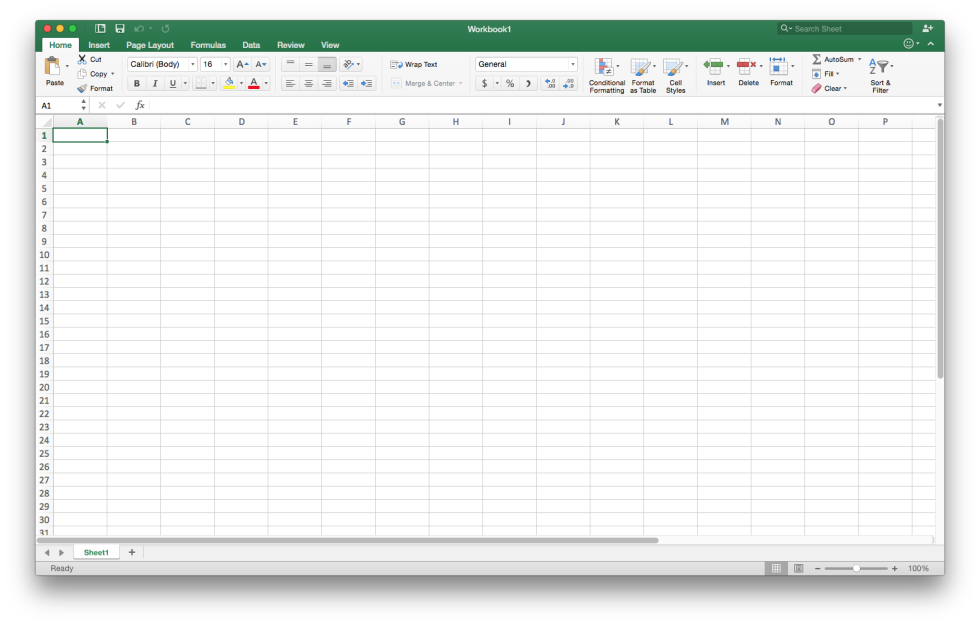 excel 2016 free download