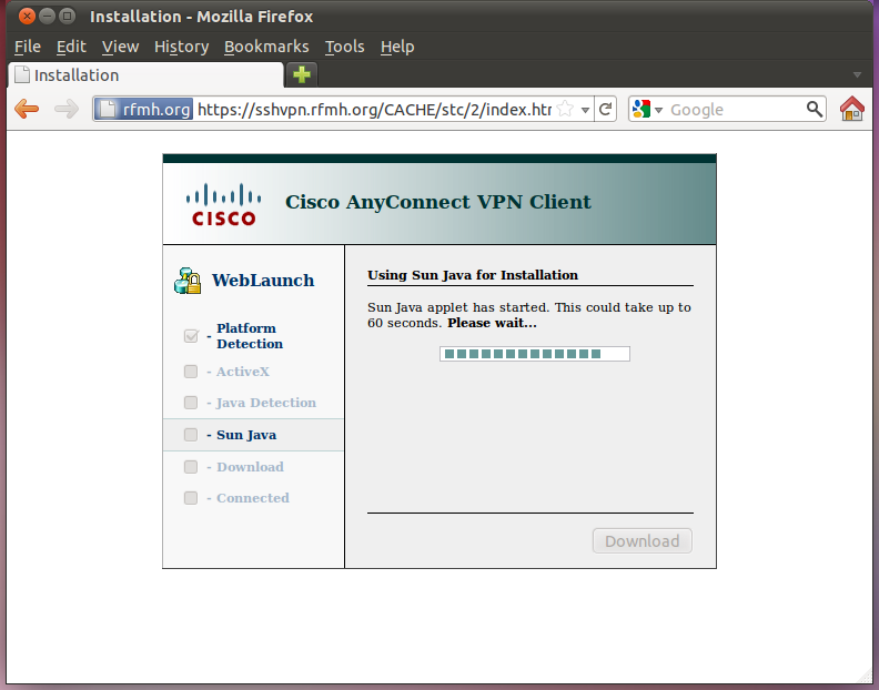 Download Cisco AnyConnect VPN Client for Linux 3.0