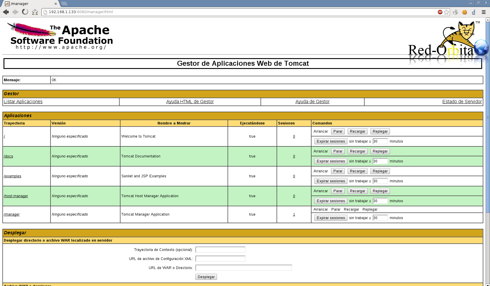 apache tomcat 7.0.53