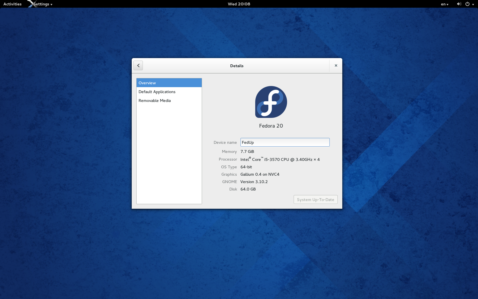 Как обновить ядро linux fedora