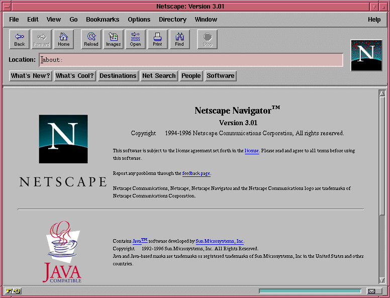 netscape navigator software