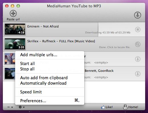 mediahuman youtube to mp3 not working