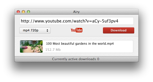 youtube downloader for mac air