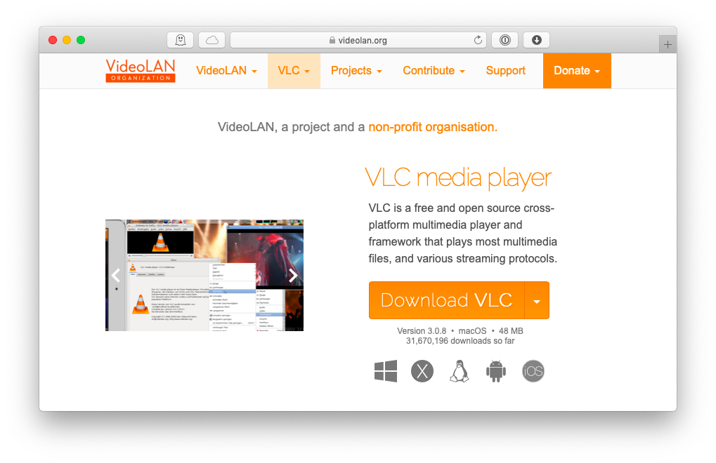vlc player for mac