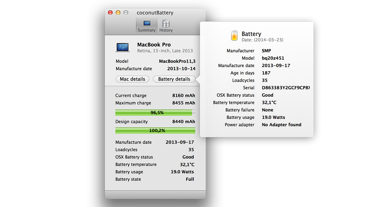 coconutbattery mac free download