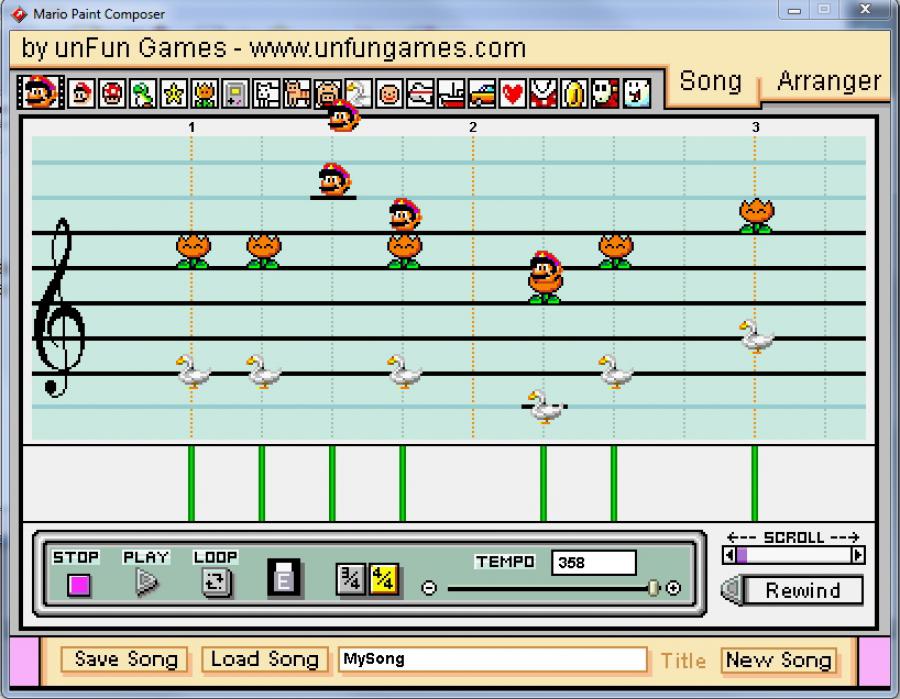 mario paint composer download