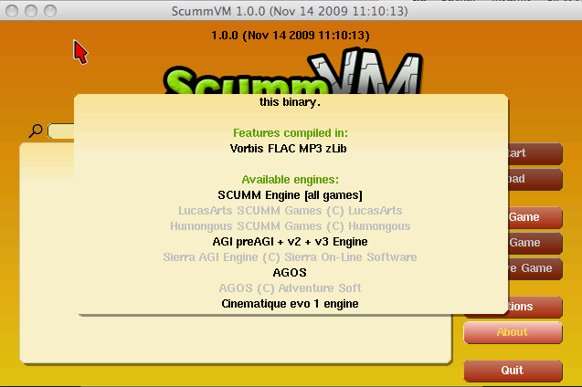 scummvm games for mac