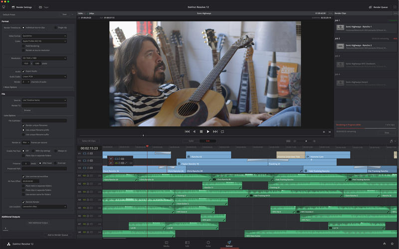 how to use davinci resolve on a network