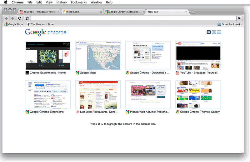 google chrome for mac os x 10.4 11