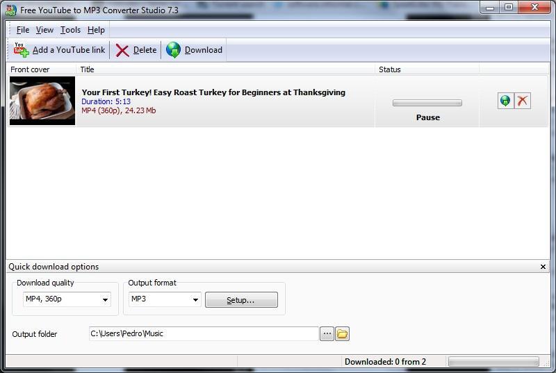 youtube video downloader converter mp3 windows