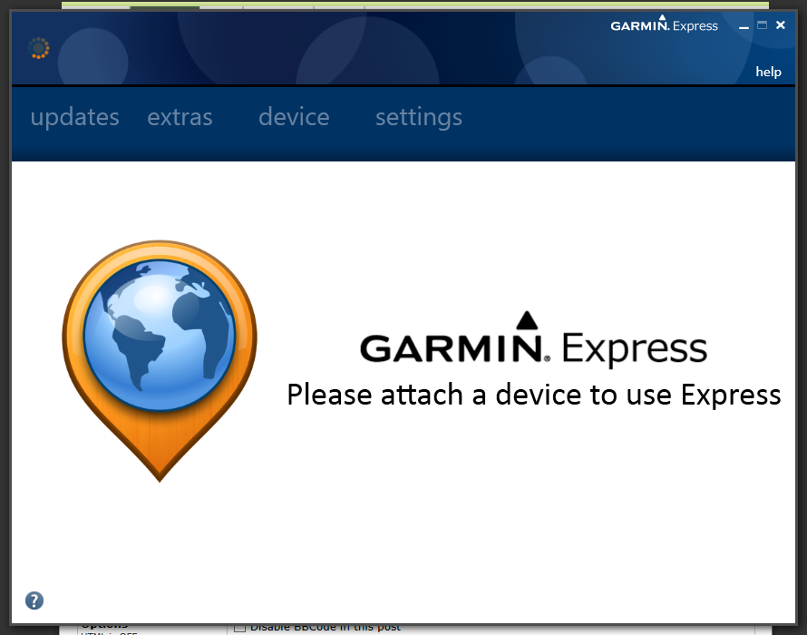 garmin express does not recognize nuvi