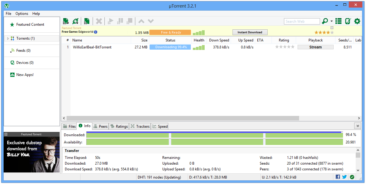 old version of utorrent 2.2.1 for mac