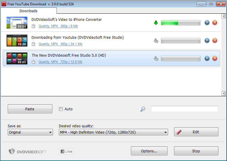 dvdvideosoft free youtube download