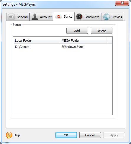 how to use megasync to download files