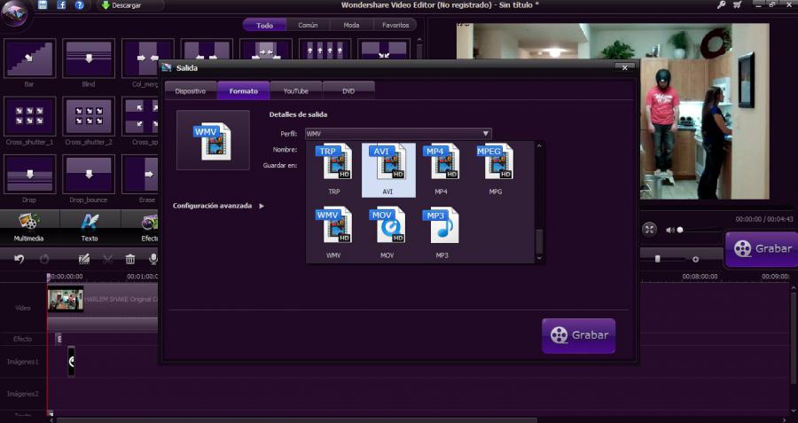 wondershare video editor