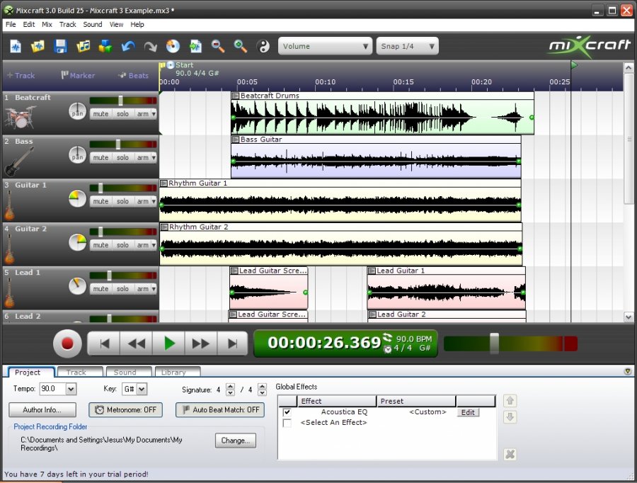 acoustica 7 bpm acoustica 7 bpm