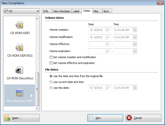 Nero burn express 4 how to add mp4 file