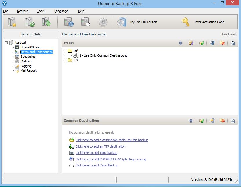Uranium Backup 9.8.1.7403 download the new for windows