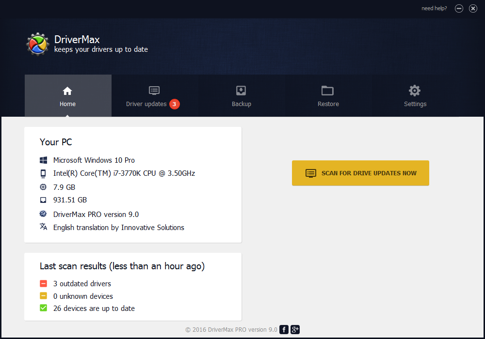 drivermax for windows 7 Drivermax 10. 13 free download software reviews, downloads, news.