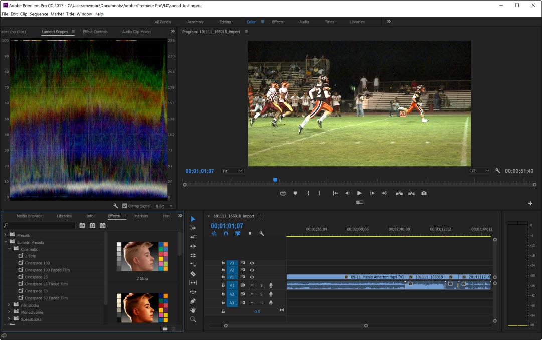 best professional video editing software 2018
