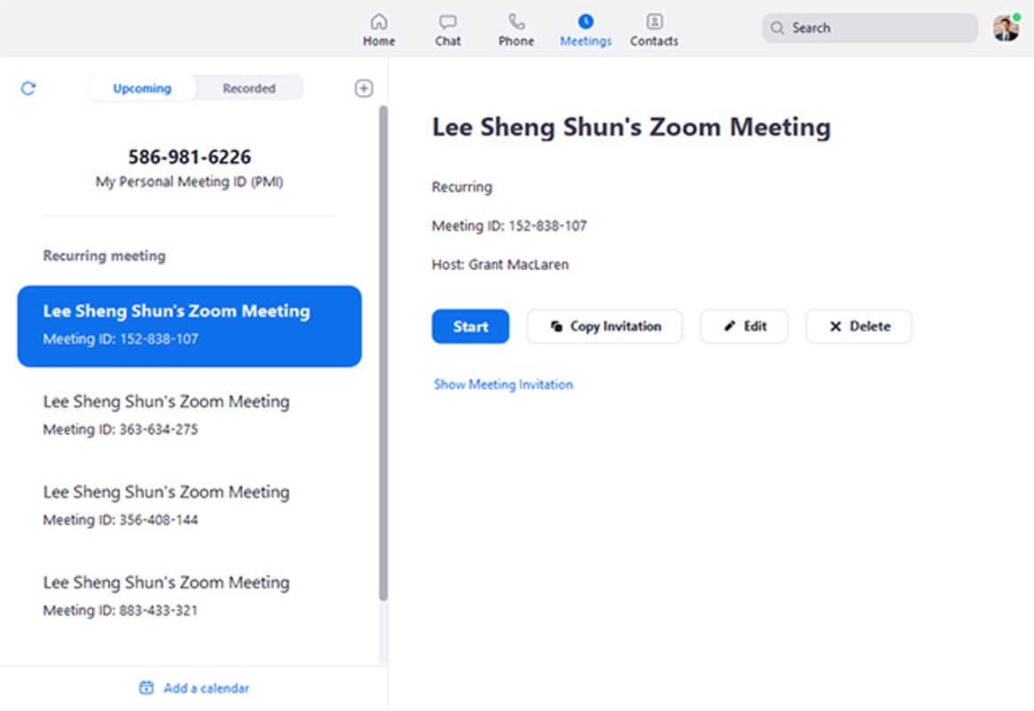 how to set up a zoom meeting on my phone